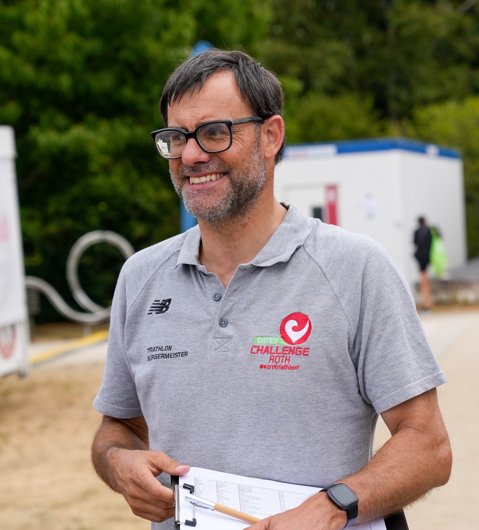 Blick hinter die Kulissen des DATEV Challenge Roth mit Ralph Edelhäußer MdB