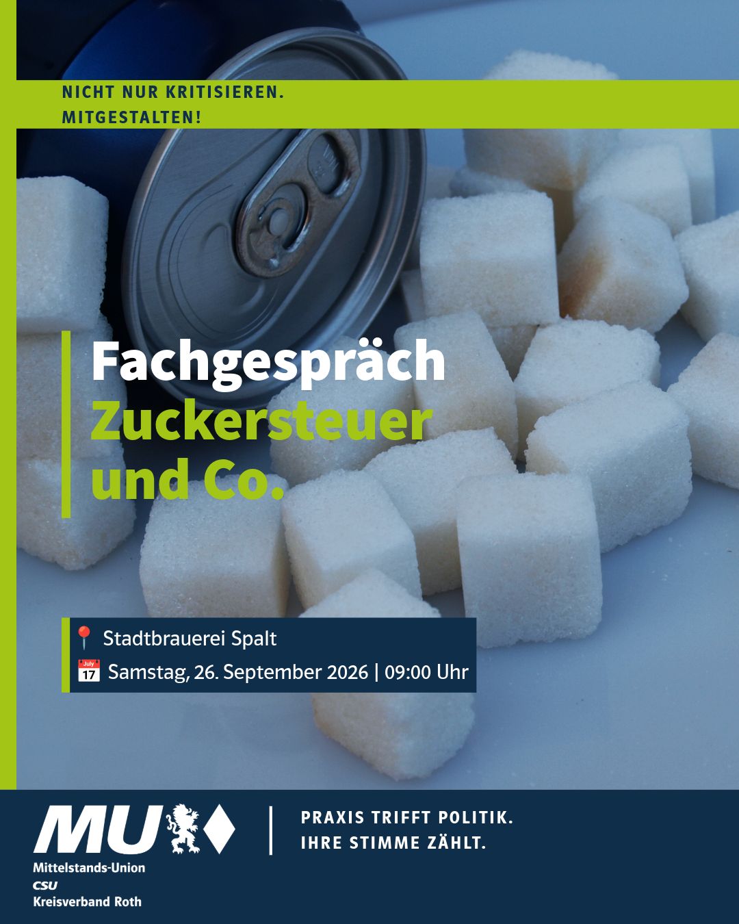 Zuckersteuer & Co. – Fachgespräch mit Ralph Edelhäußer MdB